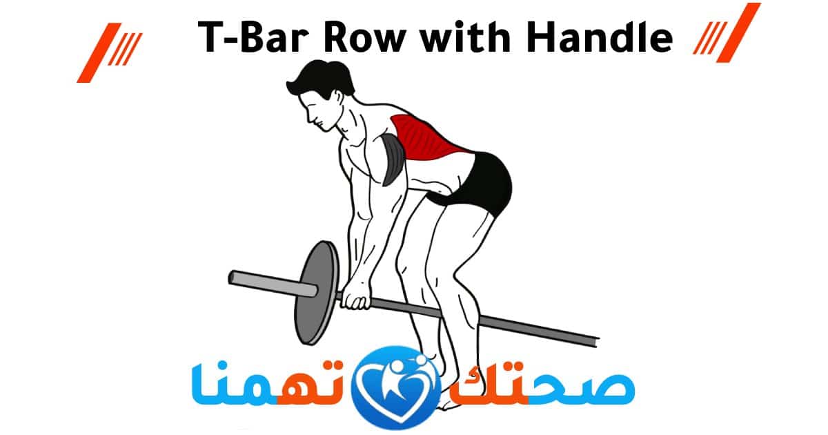 T-Bar Row with Handle تمارين الظهر
