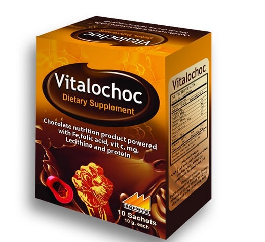 فيتالوشوك Vitalochoc | الاستخدامات والفوائد والاثار الجانبية والجرعات