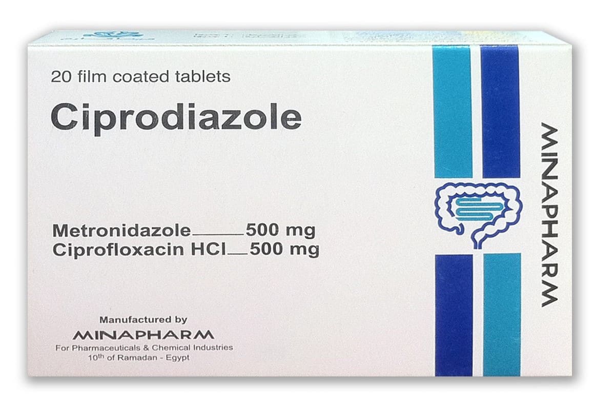 سيبروديازول Ciprodiazole مطهر معوي لعلاج الإسهال